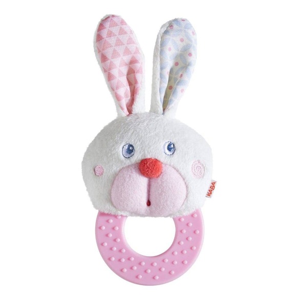 HABA Chomp Chomp Bunny Teether - Picture 2 of 4